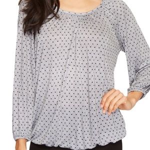 🎁Women’s Michael Kors net scoop pease Top